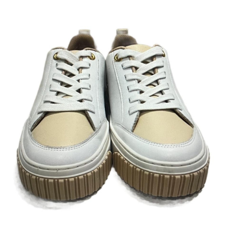 Luz da Lua Tênis Branco Marfim 