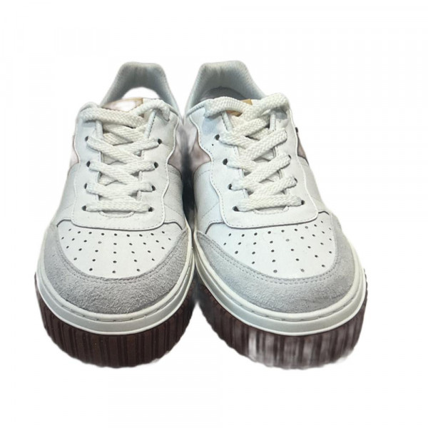 Luz da Lua Tênis Branco Amêndoa  