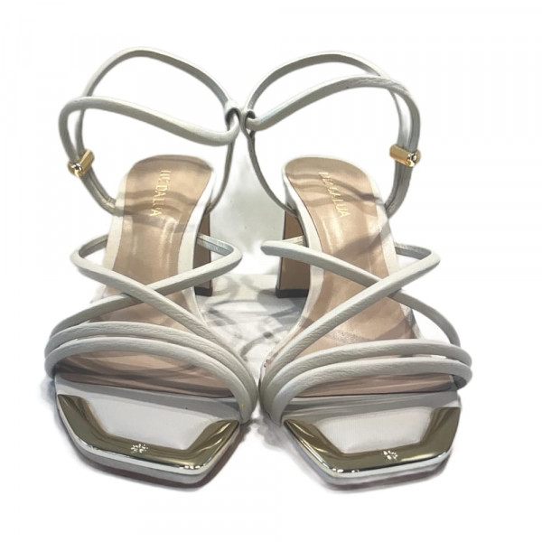 Luz da Lua Sandália Tiras 