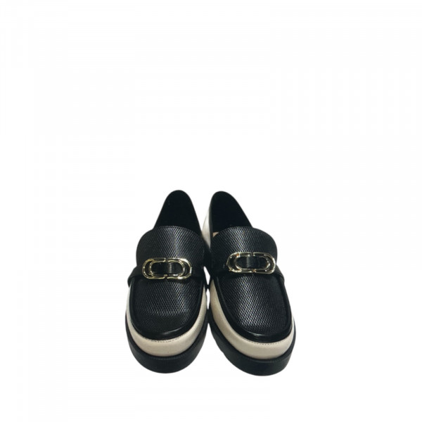 Luz da Lua Loafer Panna Preto Luz da Lua Loafer Panna Preto