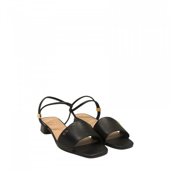 Luz da Lua Sandalia Preto Baixa Luz da Lua Sandalia Preto Baixa