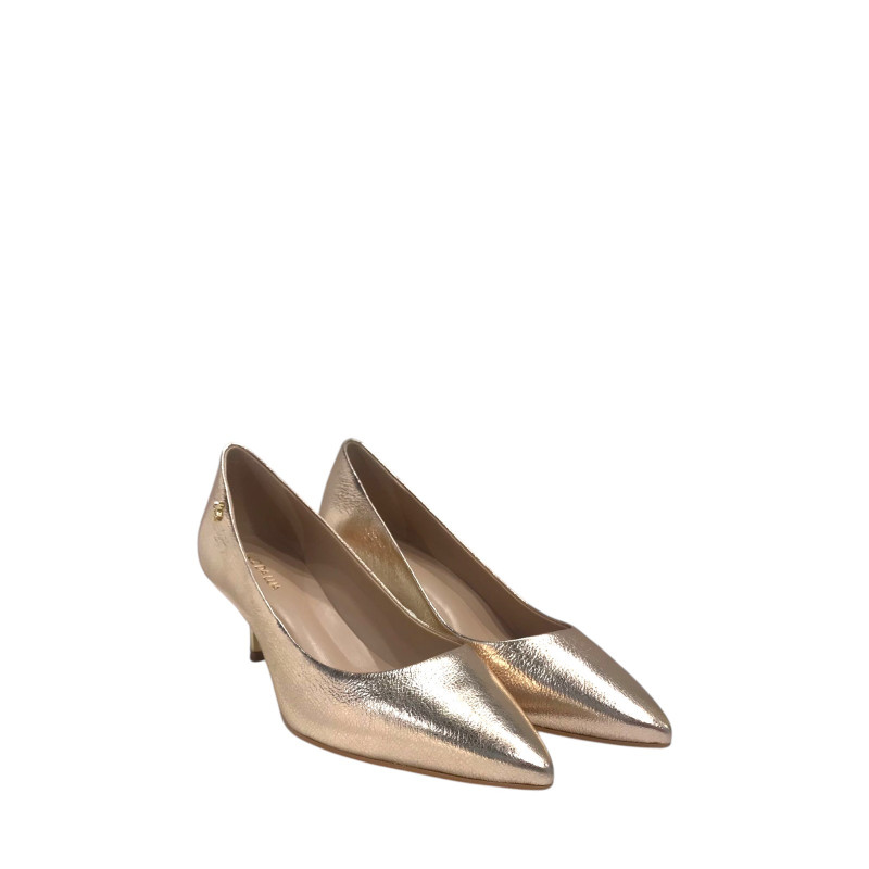 Luz da Lua Scarpin Ouro 