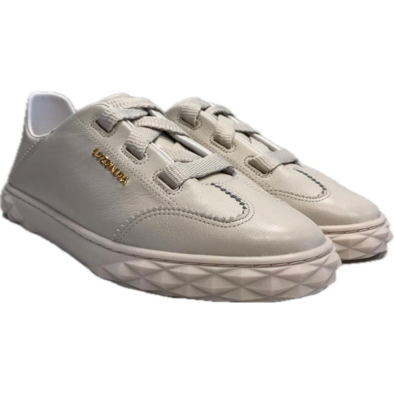 Luz da Lua Tenis Couro Panna Luz da Lua Tenis Couro Panna