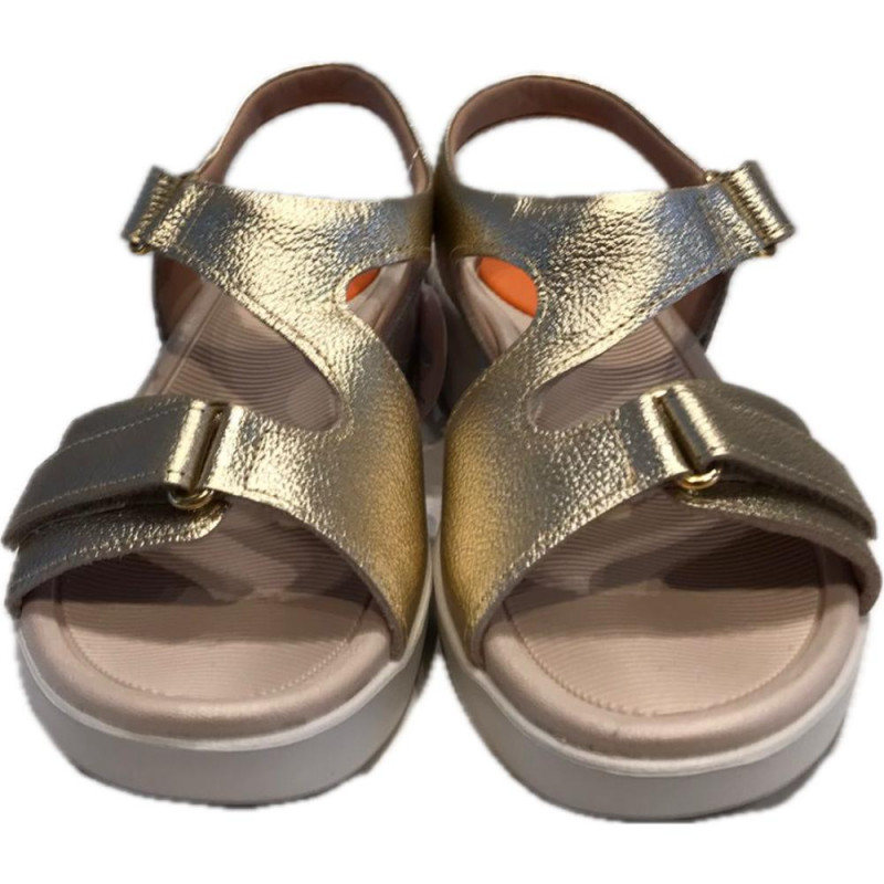 UsaFlex Sandalia Ouro 