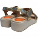 UsaFlex Sandalia Ouro 