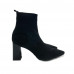 Loucos e Santos Bota Knit Preto 