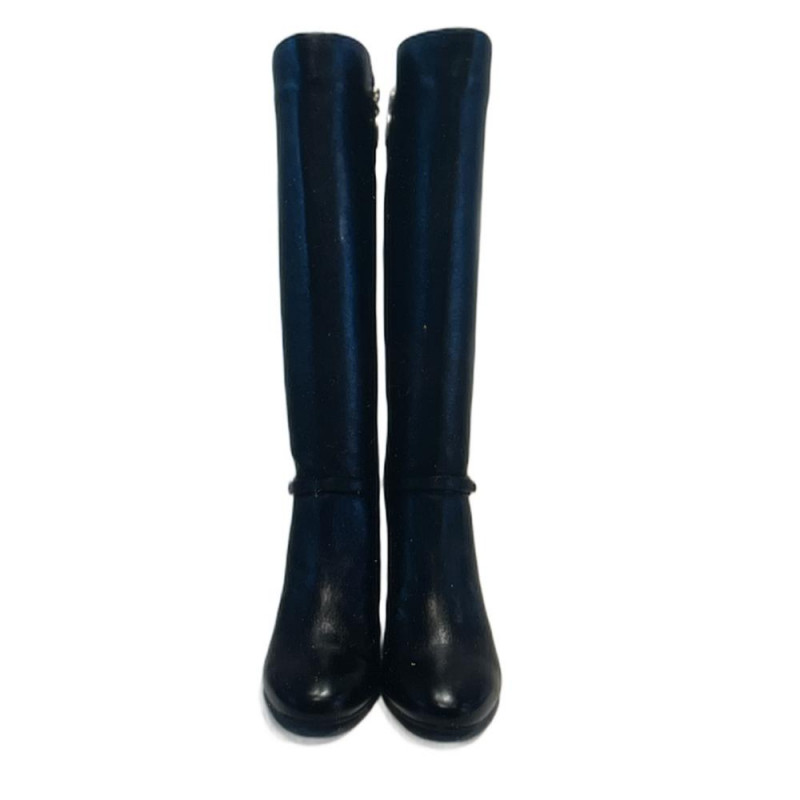 Luz da Lua Bota Cano Longo Preto