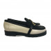 Luz da Lua Loafer Panna Preto 