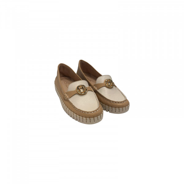 Luz da Lua Mocassim Butter Panna 