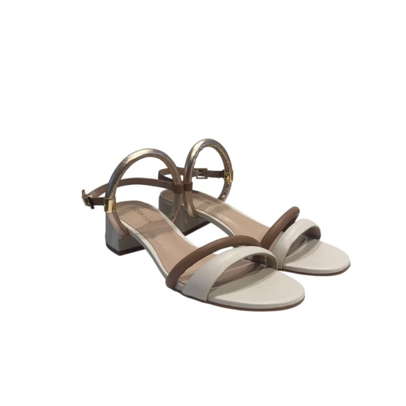 Luz da Lua Sandalia Panna Mousse Luz da Lua Sandalia Panna Mousse