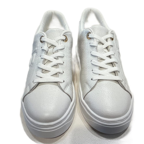 Jorge Bischoff Tenis feminino couro branco