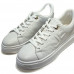 Jorge Bischoff Tenis feminino couro branco