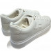 Jorge Bischoff Tenis feminino couro branco