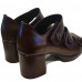 Selo de Controle Peeptoe Bordeaux